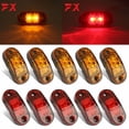thumbnail image 1 of Luz lateral para camión Piranha de 2 LED, luz lateral para camión de 12 V a 24 V, presión amplia, 1 of 5