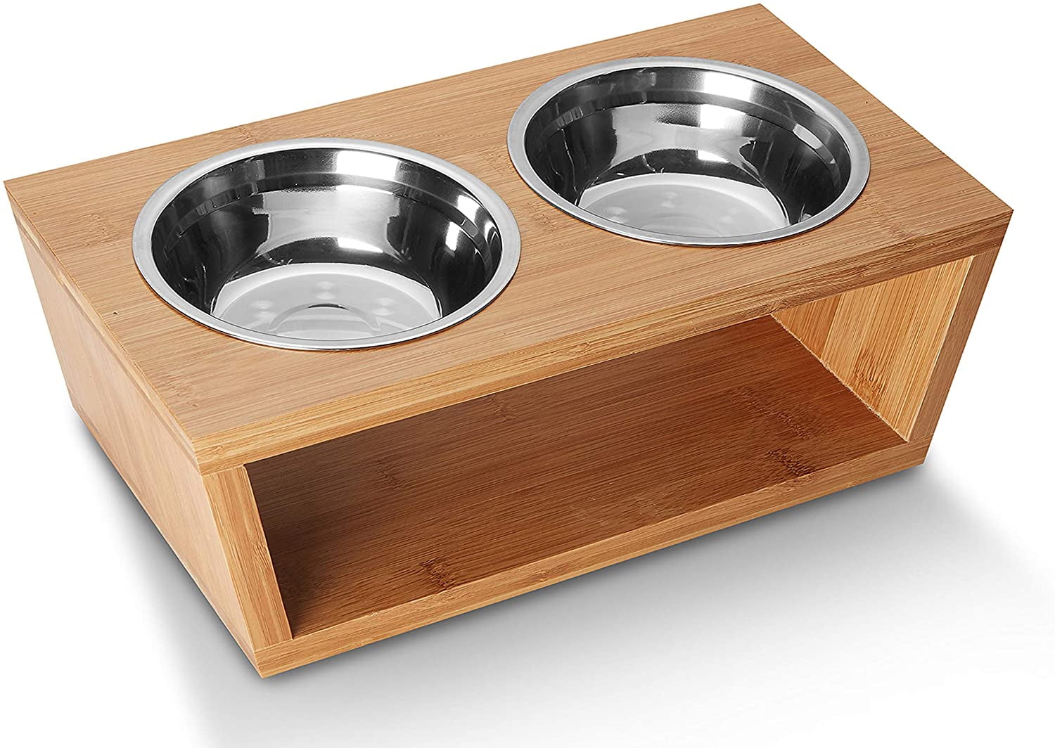 Elevated Dog Bowls or Cat Food Bowls for Dogs, Puppy or Cat Raised