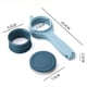 thumbnail image 5 of Clips de Sellado para Bolsas de Alimentos, Clip de Plástico con Picos Vertedores, Organizador de Cocina, Color Azul, 5 of 5