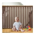 thumbnail image 1 of Red de seguridad Banister Gulissa de 4,5 m x 0,9 m, color marrón, 1 of 8