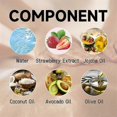 thumbnail image 2 of Strawberry Scented Moisturizing Massage Oil for Dry Skin, Firming Body Oil with Essential Oils, 2 of 5
