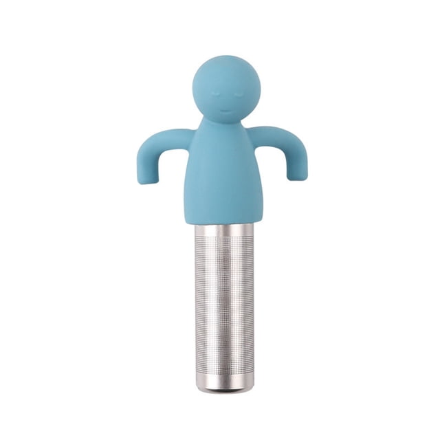 EGNMCR Villain Tea Filter Silica Gel Tea Separator Tea Maker Office Tea Maker Creative And Novel Tea Filter Brewing device