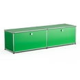 thumbnail image 3 of Cottinch Floorstanding Accent Cabinet,Metal Storage Cabinets with 2 Doors for Living Room Bedroom,Green, 3 of 4