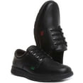 thumbnail image 5 of Kickers Kelland Lace Lo Youth 4 Eyelet Lace Up Shoes In Black Size 5, 5 of 6
