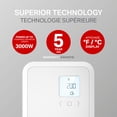 thumbnail image 3 of Stelpro Thermostats Électroniques Programmables ST Blancs pour Plinthes et Convecteurs, 3 of 11