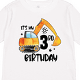 thumbnail image 4 of Inktastic Construction Truck It's My 3rd Birthday Boys or Girls Long Sleeve Toddler T-Shirt, 4 of 5