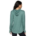 thumbnail image 2 of RBX Active Women's Ultra Soft Lightweight Hoodie Tunic With Pocket, 2 of 5