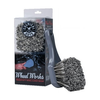 bzczh Metal Free Soft Wheel Cleaner Brush, Synthetic Wool Tire Cleaning  Brush, Highly Water Absorption, Dense