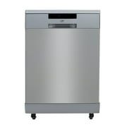 Energy Star 24" Portable Stainless Steel Dishwasher