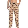 thumbnail image 3 of Top-kevin Thanksgiving Turkey Men's Pajama Pants Sleepwear Lounge Pajama Bottoms with Pockets, S M L XL XXL, 3 of 14