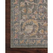 Chris Loves Julia x Loloi Rosemarie Stone/Multi 2'-7 x 4' Area Rug