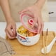 thumbnail image 3 of Sanrio Hellokitty-cuenco de cerámica Kawaii para fideos instantáneos, cuenco para sopa de fideos instantáneos, vajilla para estudiantes, horno microondas, 3 of 4
