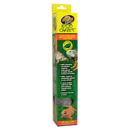 Zoo Med Cage Carpet - Zoo Med Eco Carpet for 40 Gallon Tank