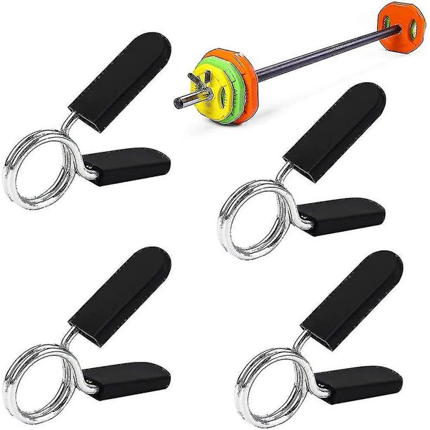 Cerradura de resorte para barra con mancuernas, cerraduras de resorte de 30 mm, clip de resorte, cerradura de resorte para barra