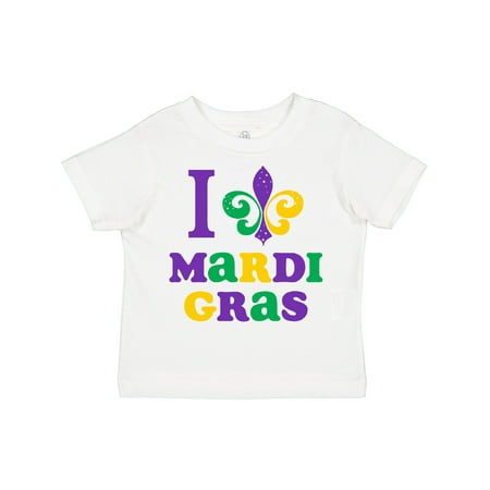 

Inktastic I Love Mardi Gras Gift Toddler Boy or Toddler Girl T-Shirt
