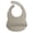 Beige, variant on Kushies SiliBib, Silicone Waterproof Feeding Bib Grey