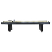 Playcraft Woodbridge 9 Shuffleboard Table, Black