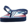 thumbnail image 5 of Norty Men's Casual Beach Pool Everyday Flip Flop Thong Sandal Shoe 41389-13D(M)US (Navy/Red Surfing), 5 of 6