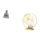 thumbnail image 5 of Estatua de Buda Mono en Miniatura, Estatua de Hoja, Piedra Arenisca, Hierro, Elegante, Realista, Decoración, Adecuada para Hogar, Oficina, Jardín, Esp, 5 of 8