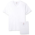 thumbnail image 2 of Hanes Men's Big Tall V-Neck Undershirt 3-Pack White 2XLT, 2 of 2