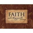 thumbnail image 2 of Marrott, Stephanie 32x25 Black Ornate Wood Framed with Double Matting Museum Art Print Titled - Faith, 2 of 4
