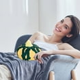 thumbnail image 6 of Boovnll Pumpkin Pillow, Fall Artificial Velvet Fleece Pumpkin Decor Throw Pillows Pumpkin Pillows for Bedroom, Sofa, Couch, Thanksgiving/Halloween Fall Decor, Fall Decorations for Home, 6 of 7