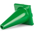 thumbnail image 2 of Champion Sports High Visibility Flexible Vinyl Cone for Athletics and Social Distancing, Green, 12 Inch, 2 of 7