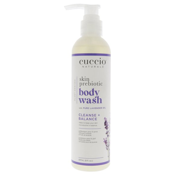 Skin Prebiotic Body Wash - Lavander by Cuccio Naturale for Unisex - 8 oz Body Wash