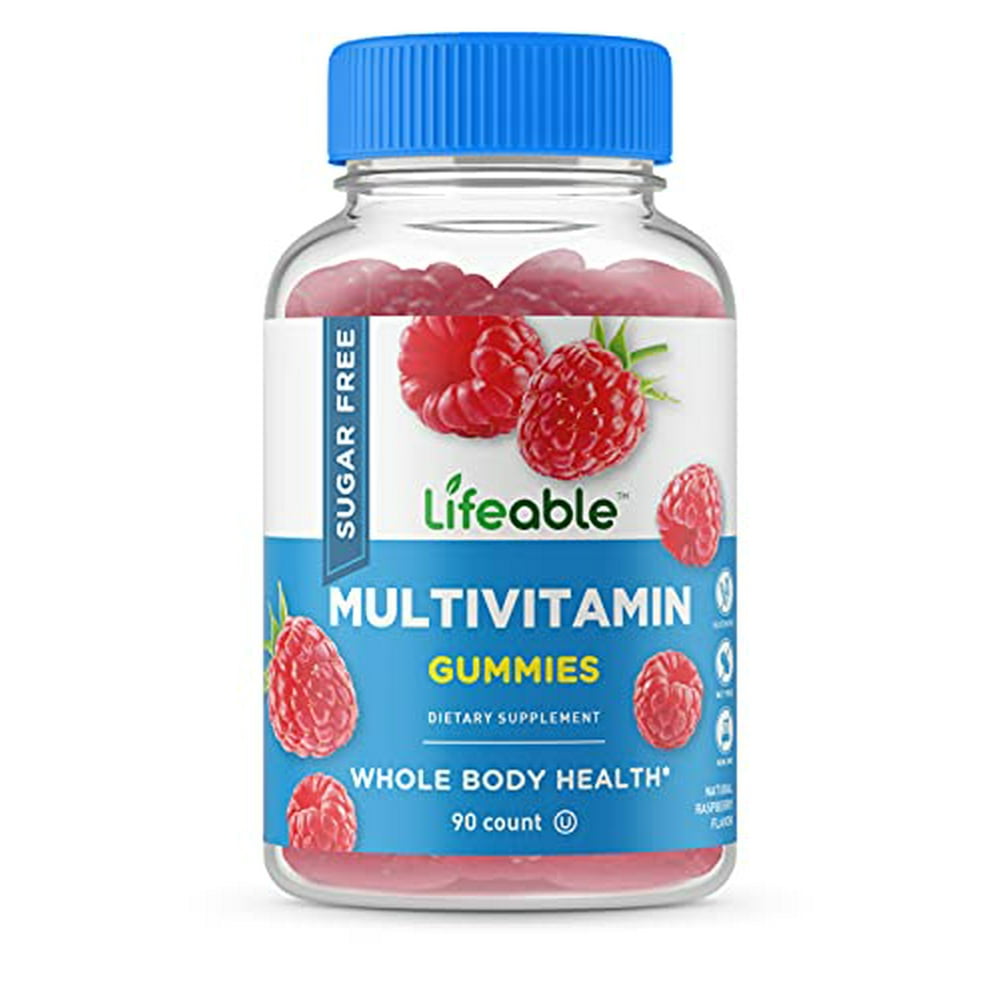 Lifeable Sugar Free Multivitamin with Minerals and Fiber Great