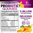 thumbnail image 3 of Probiotics for Digestive Health Gummies - 6 Unique Strains for Daily Immune Support & Gut Health, Supports Constipation, Gas & Bloating - Best Probiotic Supplement Gummy for Women & Men - 60 Gummies, 3 of 10
