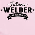 thumbnail image 2 of CafePress - Future Welder Like My Daddy Body Suit - Long Sleeve Cotton Baby Bodysuit, 2 of 4