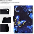 thumbnail image 4 of Fire HD 10 2021/ HD 10 Plus Case 11th Generation 2021 Released, Allytech PU Leather Slim Folio Kickstand Smart Cover Auto Sleep Flip Shell Skin Case for Amazon Kindle Fire HD 10 2021,Butterfly, 4 of 6