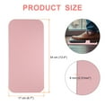 thumbnail image 2 of Alfombrilla para pedal de máquina de coser Uxcell, antideslizante, impermeable, fácil de limpiar, mat de amortiguación, accesorios de acolchado, cuero, rosa, 2 of 6