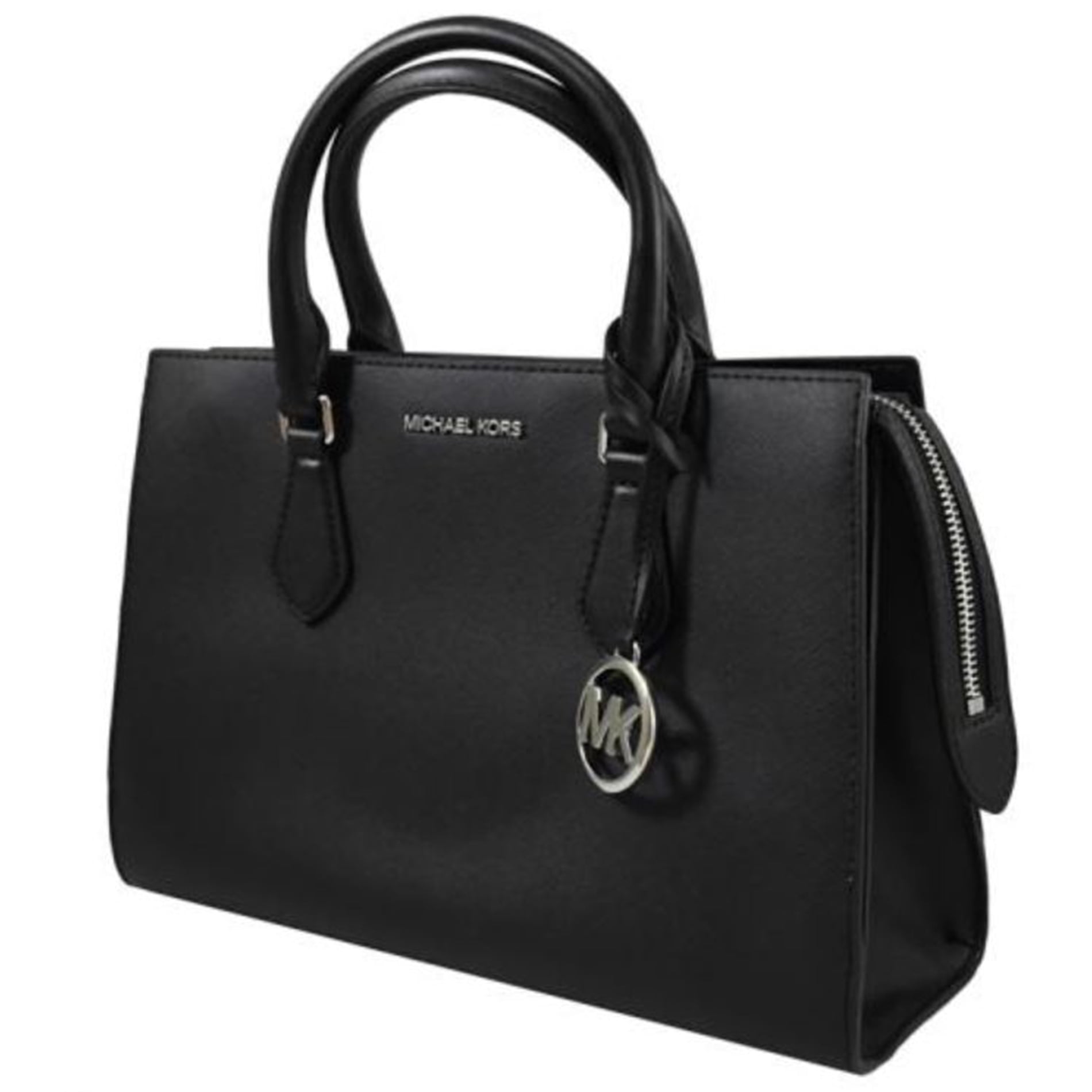 Michael Kors 35S3S6HS2L-001 Handbag For Women Sheila Satchel Medium, Black