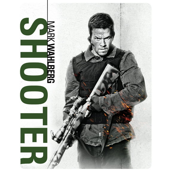 Shooter Steelbook (4K Ultra HD) Jonathan Walker Tate Donovan Mark Wahlberg Elias Koteas