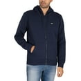 thumbnail image 2 of Tommy Jeans Regular Fleece Zip Hoodie, Blue, 2 of 6