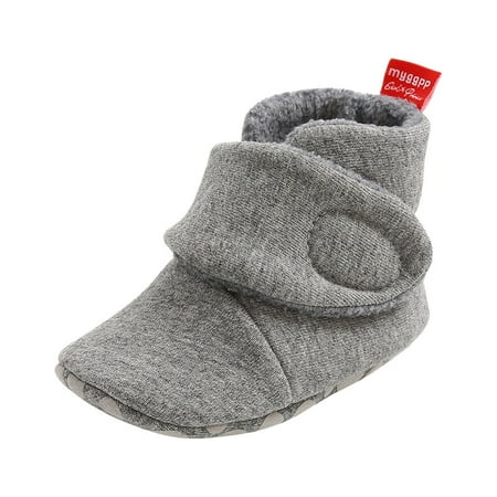 Kureaily Baby Girls Boys Soft Booties Snow Boots Toddler Warming Prewalker First Walkers Shoes 0-6 Months