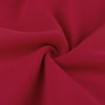 thumbnail image 5 of Lilgiuy Women Lady Patchwork Mesh Crewneck Three Quarter Sleeve Plus Size Dress Red Fall Dresses for 2022 Spring Winter, 5 of 5