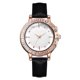 thumbnail image 1 of XR3370 Reloj de diamantes de moda Reloj con cinturón clásico Reloj de pulsera para mujer (Negro), 1 of 3