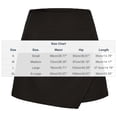 thumbnail image 3 of PiGOGI Women's Zipper Irregular Skirt Shorts Solid Color Casual Summer Divided Skort with Pockets Beige L, 3 of 9