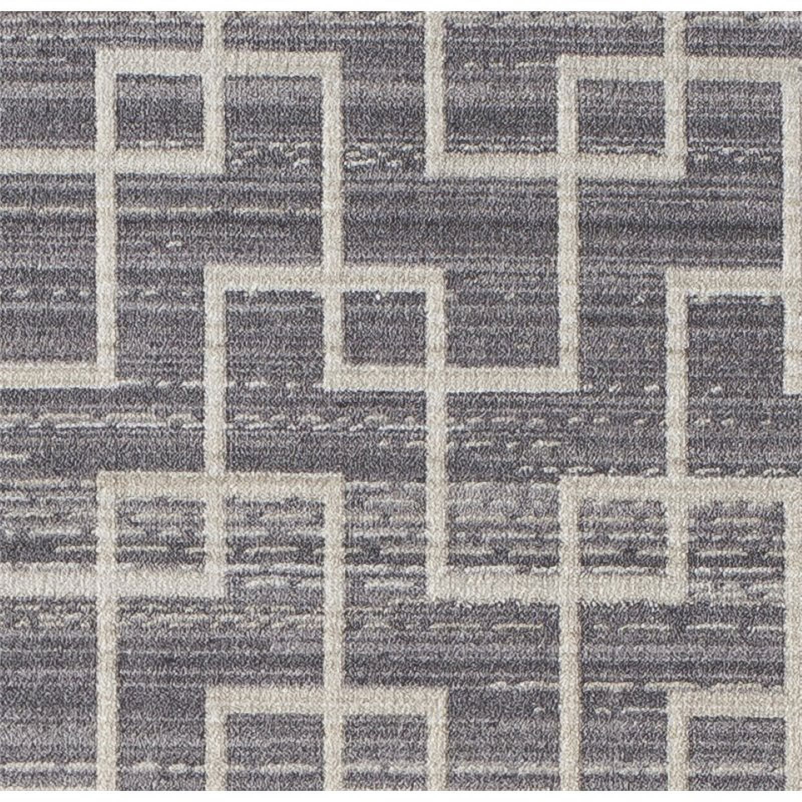 Rugs America Asteria Rectangular Geometric & Abstract Modern Area Rug, Gray