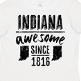thumbnail image 4 of Inktastic Indiana Awesome Since 1816 Boys or Girls Toddler T-Shirt, 4 of 5