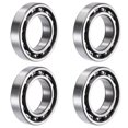 thumbnail image 1 of Uxcell Deep Groove Balls Bearings C3 Open Type Chrome Steel 40x68x15mm, 1 of 4