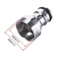 thumbnail image 3 of Conector rápido de grifo de latón Unique Bargains M22 M24 para manguera, 3 of 5
