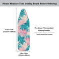 thumbnail image 5 of Renewold Tie Dye Ironing Board Cover Fabric Table Top Ironing Board Pad, Protective Scorch Mesh Cloth Ironing Board Sleeve and Pad with Hook and Loop Fastener Strap, 5 of 6