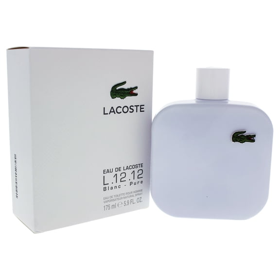 Lacoste Eau De Lacoste L.12.12 Blanc par Lacoste pour Hommes - Vaporisateur EDT 5,9 oz