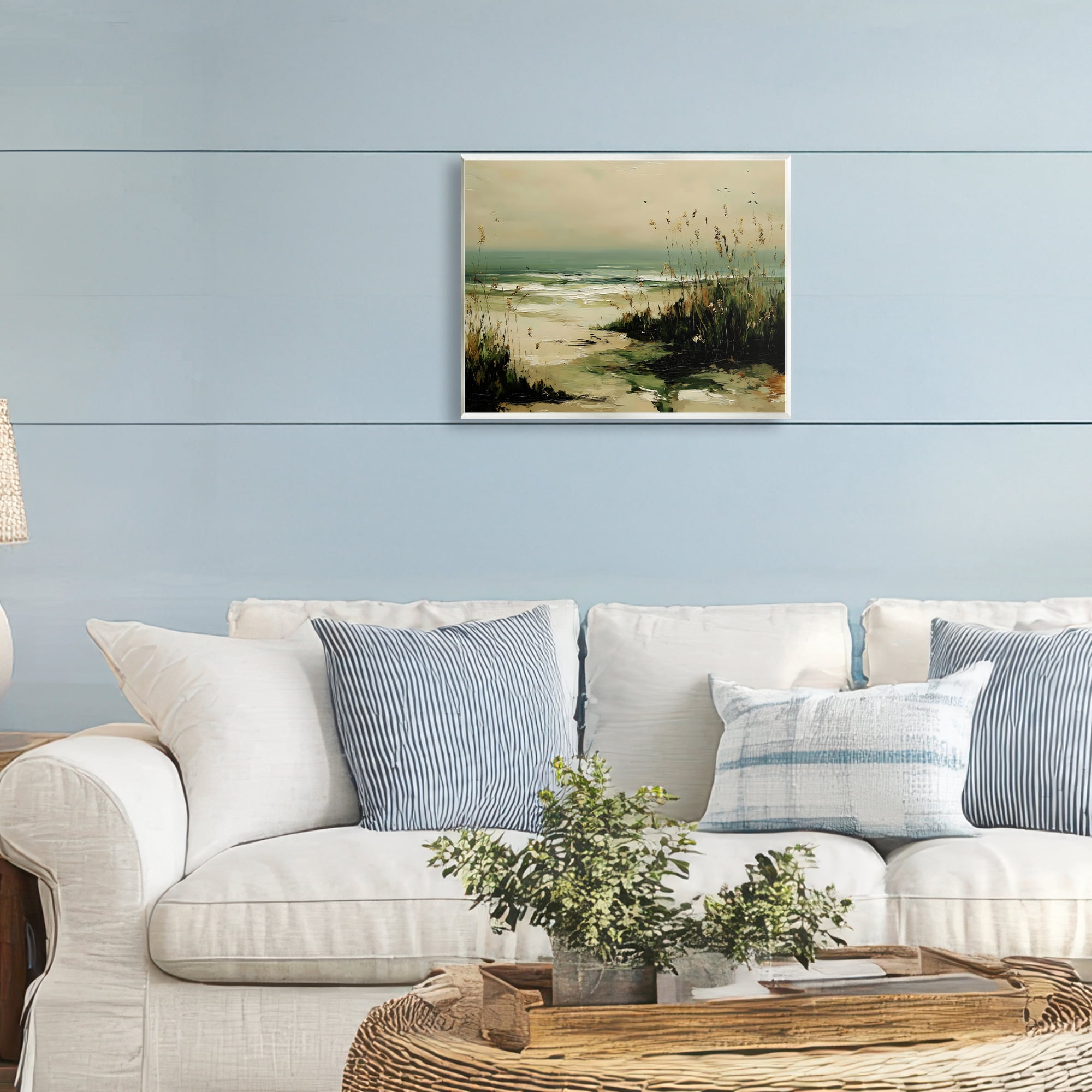 Stupell Industries Sea Oats on the Beach Wall Plaque Art, design by Franklyn Gregory