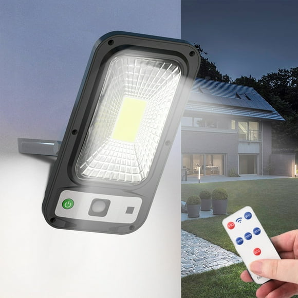 Clearance Items! Solar Outdoor Lights with Motion Sensor, IP65 Waterproof Solar Lights, 3 Light Modes with Remote Control for Fence, Yard, and Garden Lighting