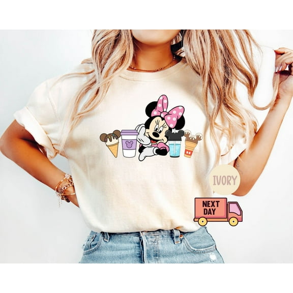 Minnie Mouse Shirts for Women, Disney Minnie T-Shirt, Minnie Shirt, Gifts For Girlfriend, Disney Trip Shirts