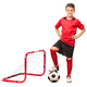 thumbnail image 2 of Porterías de Fútbol para Niños, Porterías Pequeñas Apilables y Resistentes, Par de Porterías 62x38x38 cm, 2 of 6